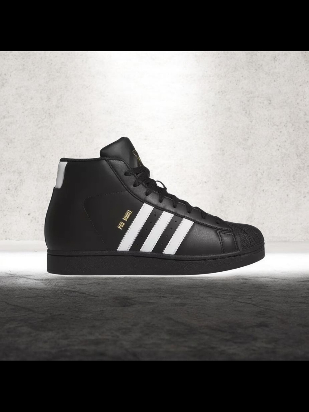 Adidas Pro Model Mid Black/White Men's Sneakers